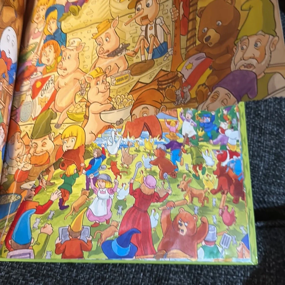 Rare HTF Shrek 2 Look and Find 2004 Hardcover Search Activity Book DreamWorks